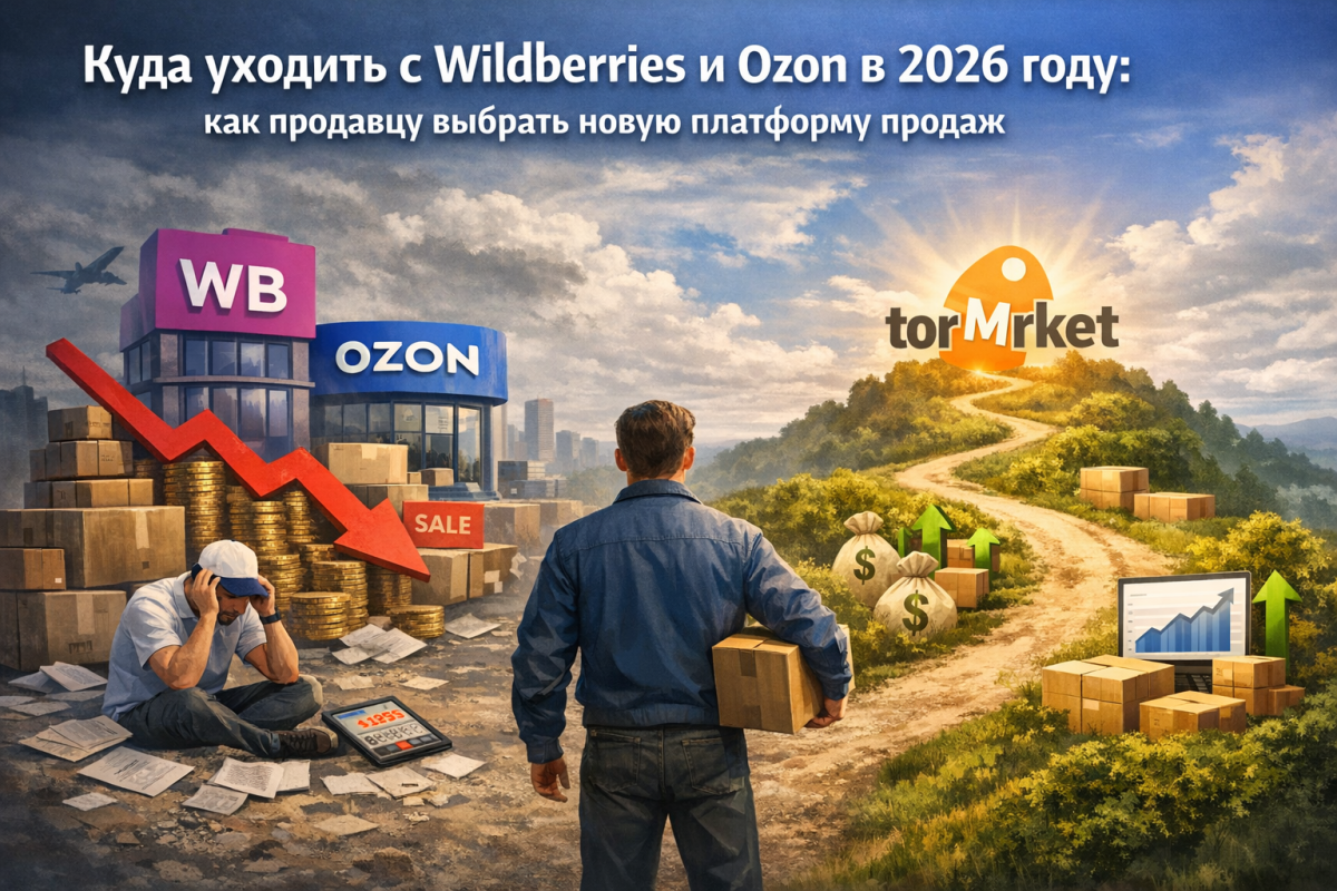 Куда уходить с Wildberries и Ozon в 2026 году: как продавцу выбрать новую платформу продаж