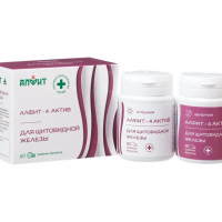 Алфит-актив 4 для профилактики заболеваний щитовидной железы. Усиленная формула. 60 брикетов по 2 г.
