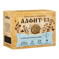"Алфит-13" климактерический чайный напиток. 60 брикетов по 2 г.