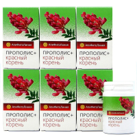 Для мужского здоровья "Прополис + Красный корень" апифитокомплекс (60 таблеток).Пчела и Человек, 6 шт.