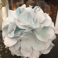 Цветок - Светильник "Гортензия голубая"