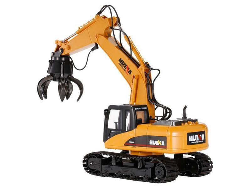 Радиоуправляемый экскаватор c шаровым захватом HUI NA TOYS 2.4G 16CH 1/14 RTR