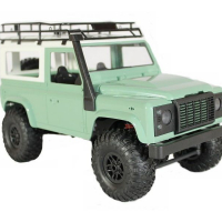 Радиоуправляемая машина MN MODEL английский внедорожник Defender (зеленый) 4WD 2.4G 1/12 RTR