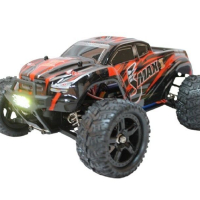 Радиоуправляемый монстр Remo Hobby SMAX V2.0 (красный) 4WD 2.4G 1/16 RTR