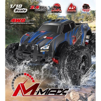 Радиоуправляемый монстр Remo Hobby MMAX (синий) 4WD 2.4G 1/10 RTR