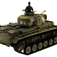 Р/У танк Taigen 1/16 Panzerkampfwagen III (Германия) PRO (для ИК танкового боя) 2.4G RTR