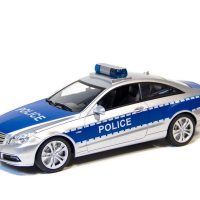 Р/У машина Double Eagle Mersedes E-class Police 1/16 н/б