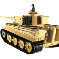 P/У танк Taigen 1/16 Tiger 1 (Германия, поздняя версия) 2.4G RTR песочный