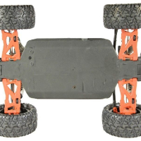 Радиоуправляемый монстр Remo Hobby SMAX Brushless UPGRADE V2.0 (красный) 4WD 2.4G 1/16 RTR