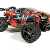 Радиоуправляемая трагги Remo Hobby S EVO-R (красный) 4WD 2.4G 1/16 RTR