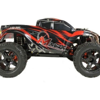 Радиоуправляемый монстр Remo Hobby MMAX Brushless UPGRADE (красный) 4WD 2.4G 1/10 RTR