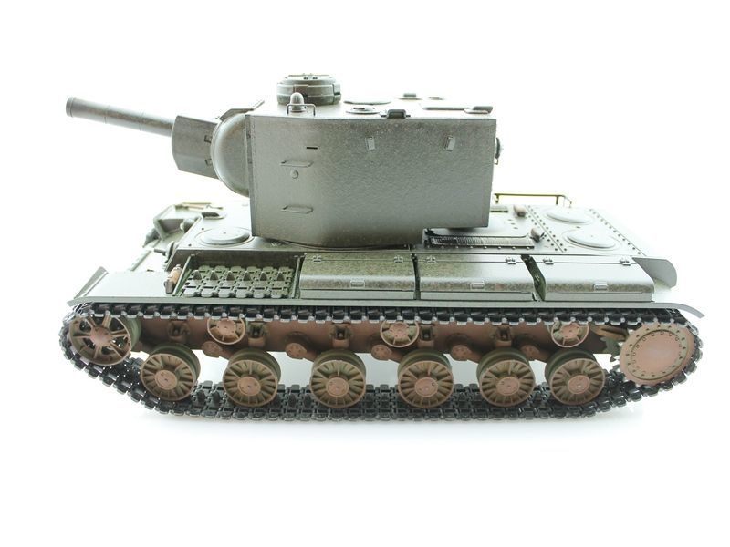 Радиоуправляемый танк Torro КВ-2 1/16 2.4G, СССР, зеленый, ВВ-пушка, деревянная коробка Радиоуправляемый танк Torro КВ-2 1/16 2.4G, СССР, зеленый, ВВ-пушка, деревянная коробка