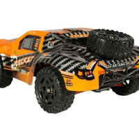 Радиоуправляемый шорт-корс Remo Hobby Rocket UPGRADE V2.0 (оранжевый) 4WD 2.4G 1/16 RTR