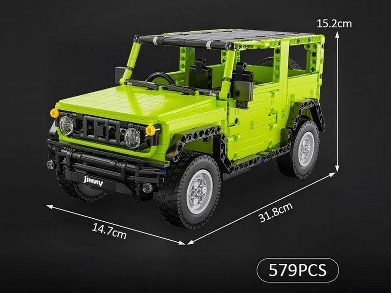 Радиоуправляемый конструктор CADA автомобиль SUZUKI JIMNY 1/12 (579 деталей)