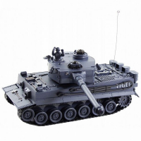 Радиоуправляемый танковый бой Zegan 99824 Русский Т34 и Немецкий Tiger, 1/28, 27Mhz, 40Mhz