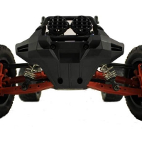 Радиоуправляемый монстр Remo Hobby MMAX UPGRADE (красный) 4WD 2.4G 1/10 RTR