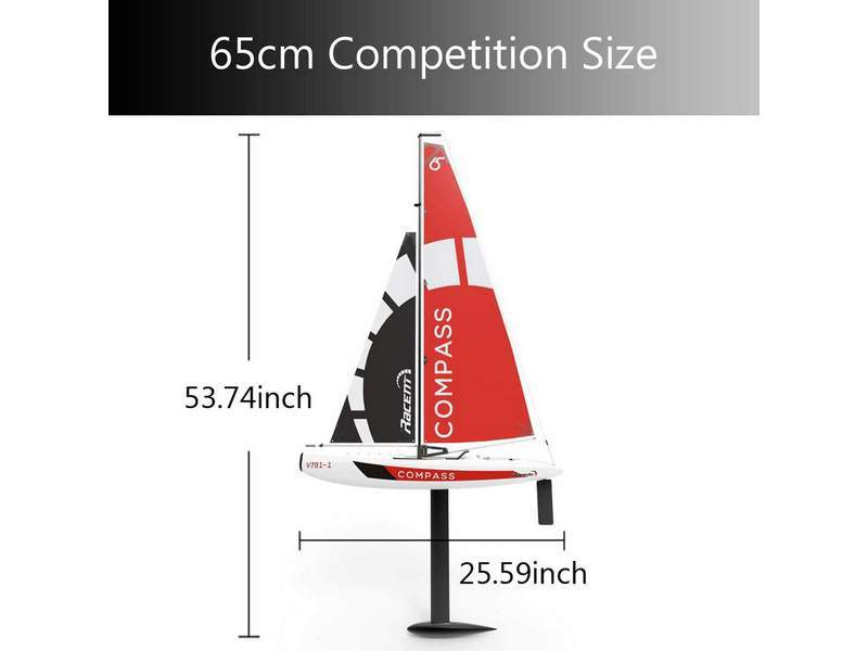 Радиоуправляемая яхта Volantex RC COMPASS 650 2.4G 2ch RTR Радиоуправляемая яхта Volantex RC COMPASS 650 2.4G 2ch RTR