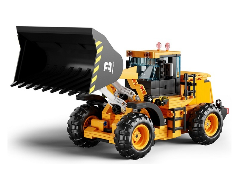 Радиоуправляемый конструктор RCM фронтальный погрузчик (653+ деталей)
