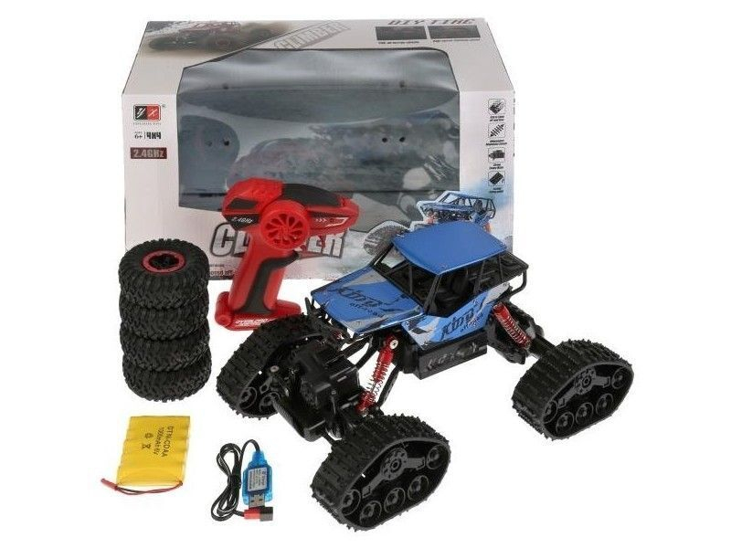 Радиоуправляемый краулер YONGXIANG TOYS 8897-195E Climber на гусеницах, 2.4G 1/16 RTR