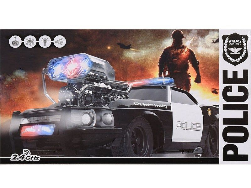 Радиоуправляемая машина He Tai Toys Полиция 75599P 1/16 на батарейках Радиоуправляемая машина He Tai Toys Полиция 75599P 1/16 на батарейках