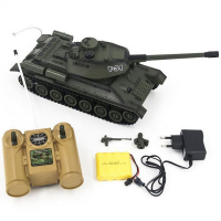 Радиоуправляемый танковый бой Zegan 99824 Русский Т34 и Немецкий Tiger, 1/28, 27Mhz, 40Mhz