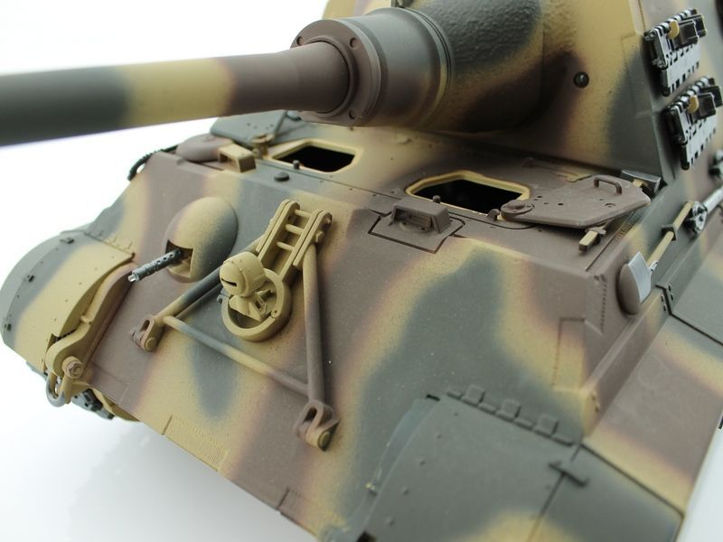 Р/У танк Torro Jagdtiger (Metal Edition) 1/16 2.4G, ВВ-пушка, деревянная коробка
