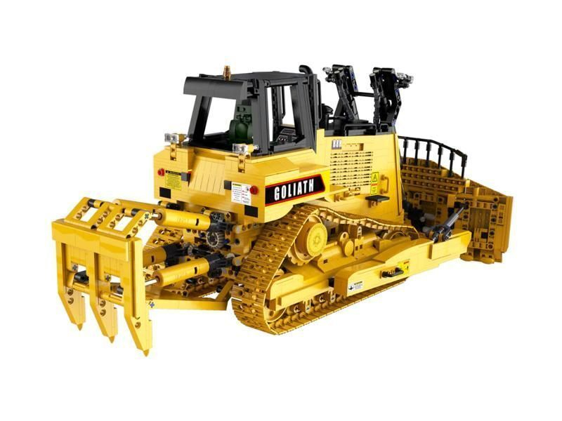 Радиоуправляемый конструктор CaDA MASTER  бульдозер Голиаф 1/16 (2826 деталей)