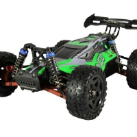 Радиоуправляемая багги Remo Hobby Dingo UPGRADE V2.0 (зеленая) 4WD 2.4G 1/16 RTR