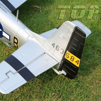 Радиоуправляемый самолет Top RC P-51D синий 750мм 2.4G 4-ch LiPo RTF