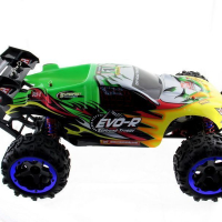 Радиоуправляемая трагги Remo Hobby EVO-R Brushless UPGRADE (зеленая) 4WD 2.4G 1/8 RTR