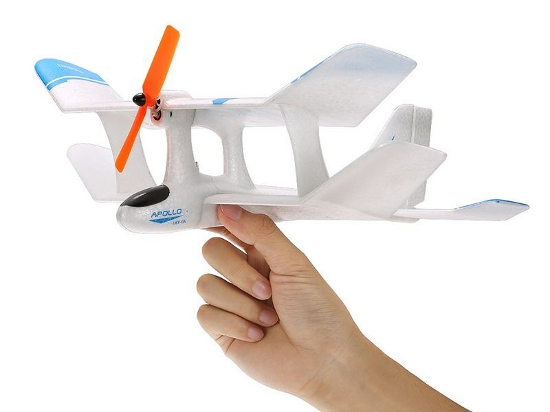 Р/У самолет Feilun Apollo 300мм Mini Indoor Biplane 2.4G 2-ch RTF