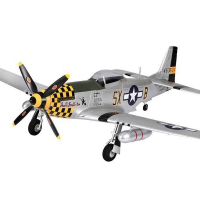 Р/У самолет Top RC P-51D (желтая раскраска) 750мм PNP