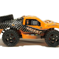 Радиоуправляемый шорт-корс Remo Hobby Rocket UPGRADE (оранжевый) 4WD 2.4G 1/16 RTR