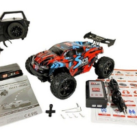 Радиоуправляемая трагги Remo Hobby S EVO-R Brushless (красная) 4WD 2.4G 1/16 RTR