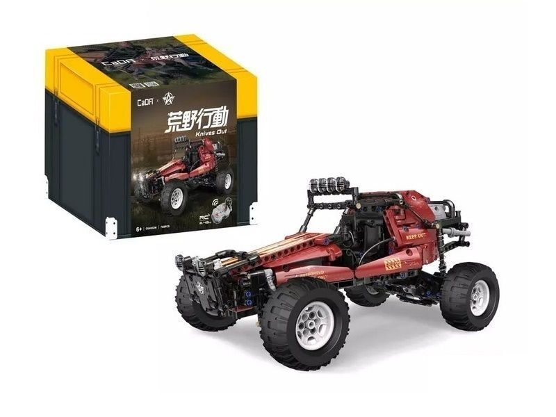 Радиоуправляемый конструктор CADA внедорожный багги Knives Out (788 деталей)