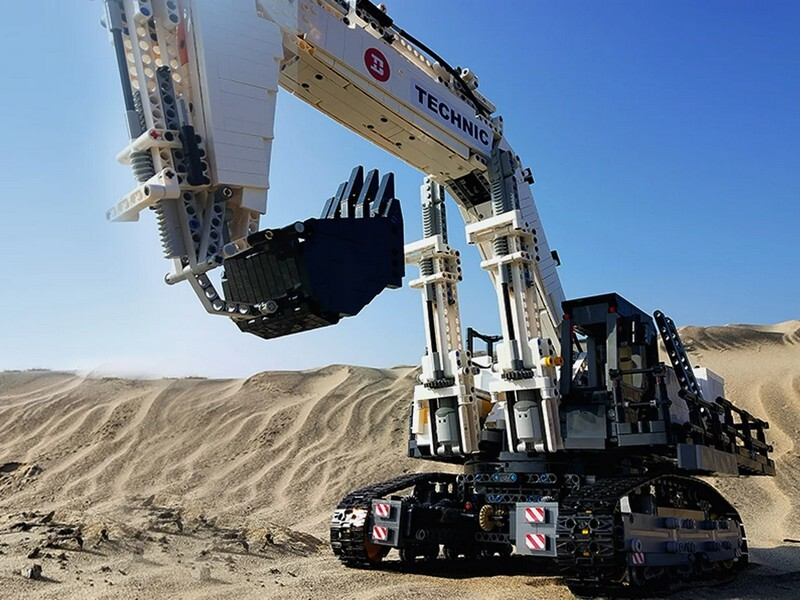 Радиоуправляемый конструктор RCM экскаватор (4342 детали)