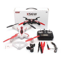 Р/У квадрокоптер Syma X56W Folding Wizard с FPV трансляцией Wi-Fi, барометр, 2.4G RTF