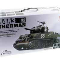 Р/У танк Heng Long 1/16 M4A3 Sherman 2.4G RTR PRO