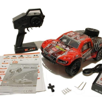 Радиоуправляемый шорт-корс Remo Hobby Rocket UPGRADE (красный) 4WD 2.4G 1/16 RTR