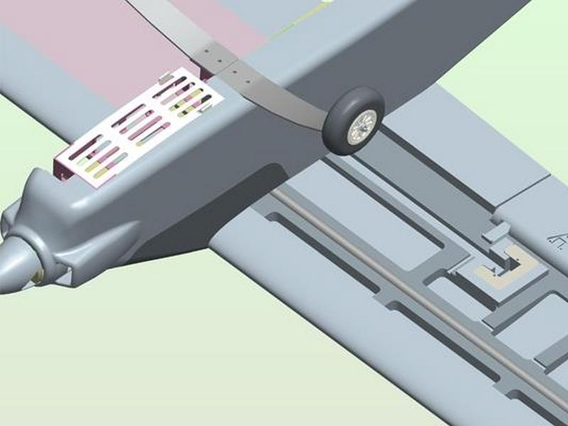 Радиоуправляемый самолет Top RC Riot Pro 1400мм 2.4G 4-ch LiPo RTF