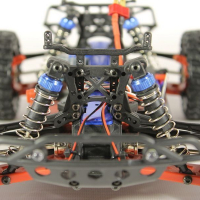 Радиоуправляемый шорт-корс Remo Hobby Rocket Brushless UPGRADE V2.0 (оранжевый) 4WD 2.4G 1/16 RTR