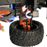 Радиоуправляемая трагги Remo Hobby S EVO-R UPGRADE V2.0 (красный) 4WD 2.4G 1/16 RTR