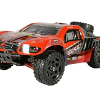 Радиоуправляемый шорт-корс Remo Hobby Rocket UPGRADE V2.0 (красный) 4WD 2.4G 1/16 RTR