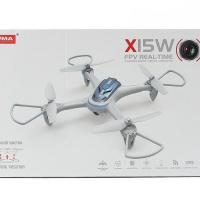 Р/У квадрокоптер Syma X15W с FPV трансляцией Wi-Fi, камера 0,3 Мп, 2.4G RTF