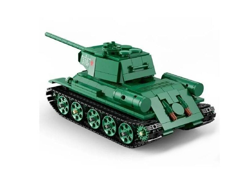Радиоуправляемый конструктор CaDA MASTER Советский танк Т-34 1/35 (722 детали)
