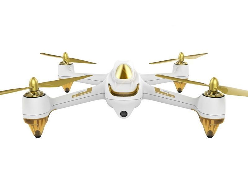 Р/У квадрокоптер Hubsan X4 GPS, FHD + FPV, автовозврат, удержание, следуй за мной, 2.4G (белый)