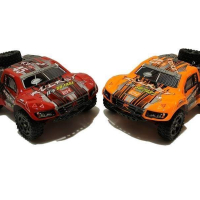 Радиоуправляемый шорт-корс Remo Hobby Rocket (оранжевый) 4WD 2.4G 1/16 RTR