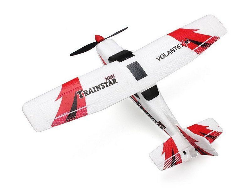Радиоуправляемый самолет Volantex RC TrainStar Mini 400мм 2.4G LiPo RTF with Gyro Радиоуправляемый самолет Volantex RC TrainStar Mini 400мм 2.4G LiPo RTF with Gyro