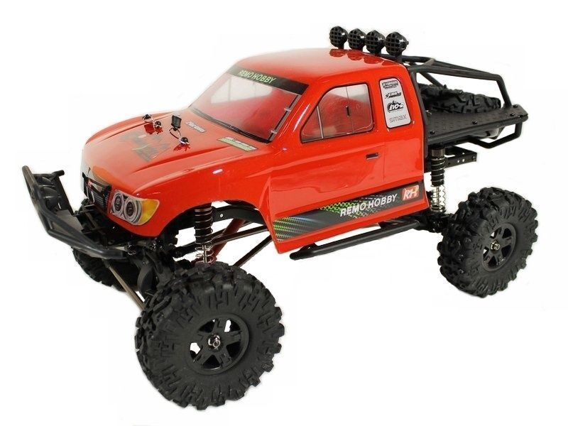 Радиоуправляемый краулер Remo Hobby Trial Rigs Truck (красный) 4WD 2.4G 1/10 RTR