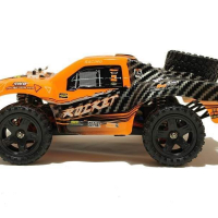 Радиоуправляемый шорт-корс Remo Hobby Rocket UPGRADE (оранжевый) 4WD 2.4G 1/16 RTR